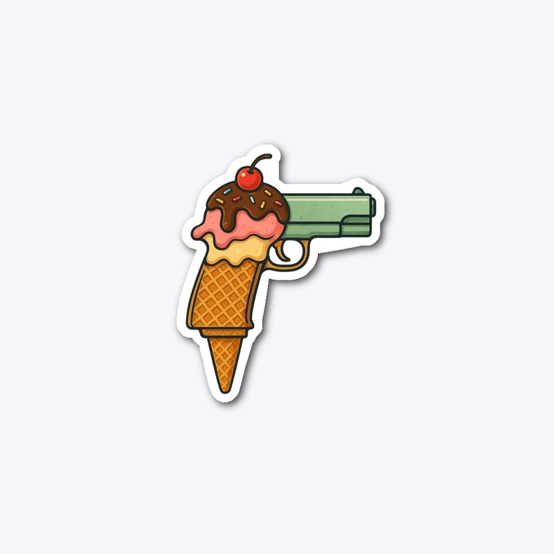 Mint Ice Cream Pistol