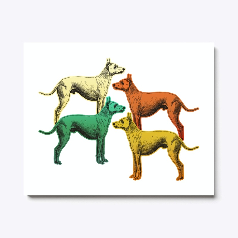 Vintage Retro Great Dane For Dog Lover