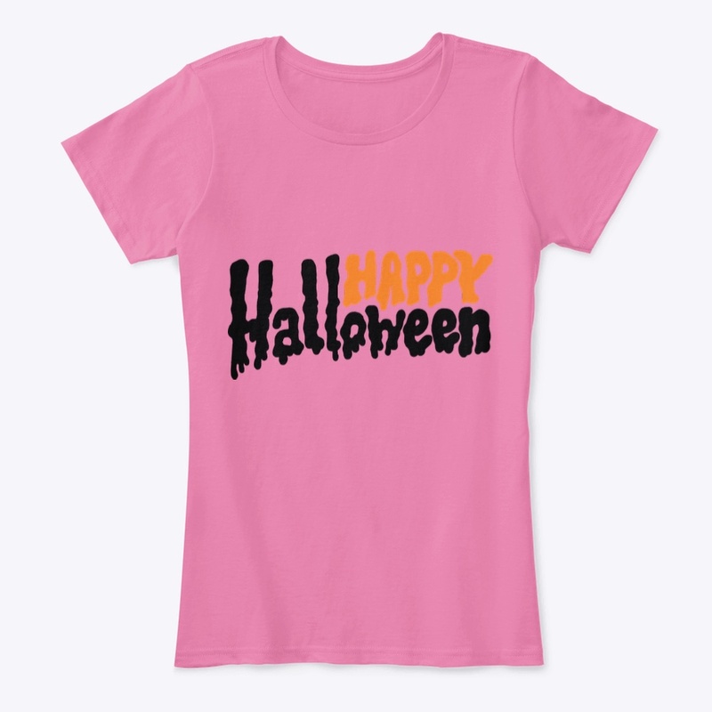 Happy Halloween women T-shirt