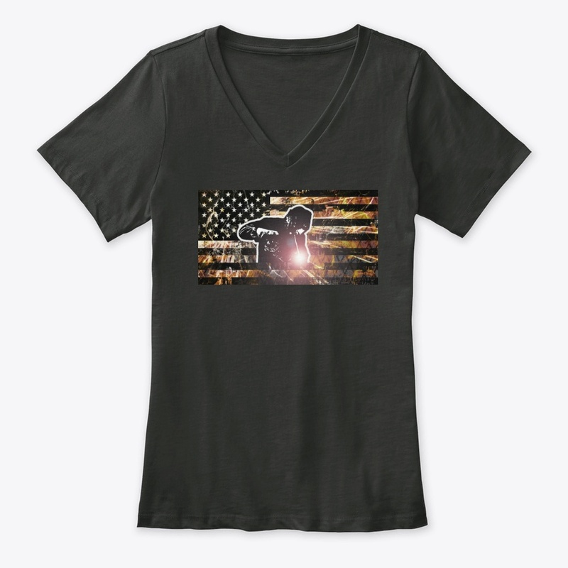 Welding Flag Sparks and Flames