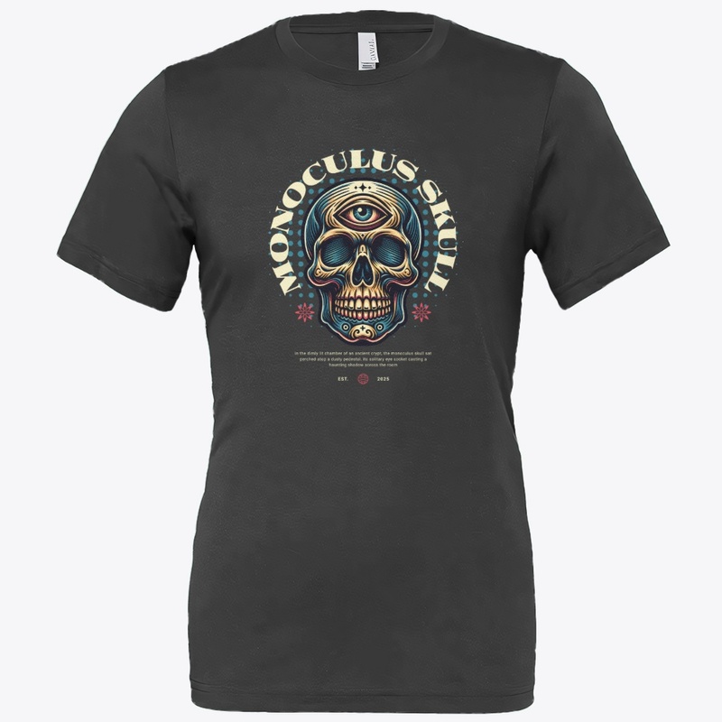 Monoculus Skull Creepy Eyeball Halloween