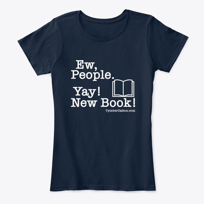 Ew, People. Yay! New Book! (White)