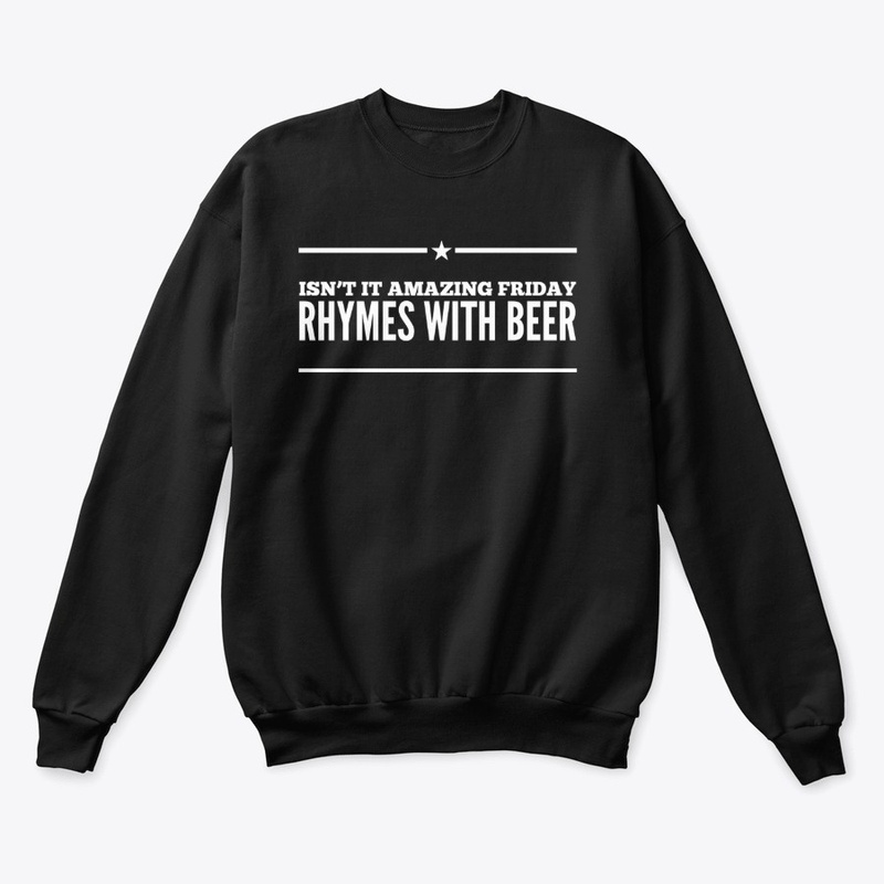 Isn't it amazing that Friday Rhymes with