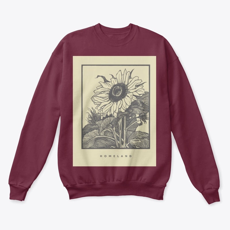Aesthetic sunflower sweatshirt