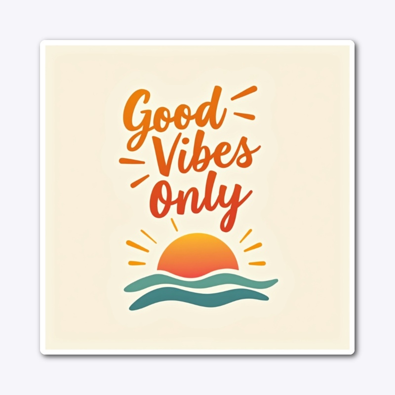 Good Vibes Only Graphic T-Shirt