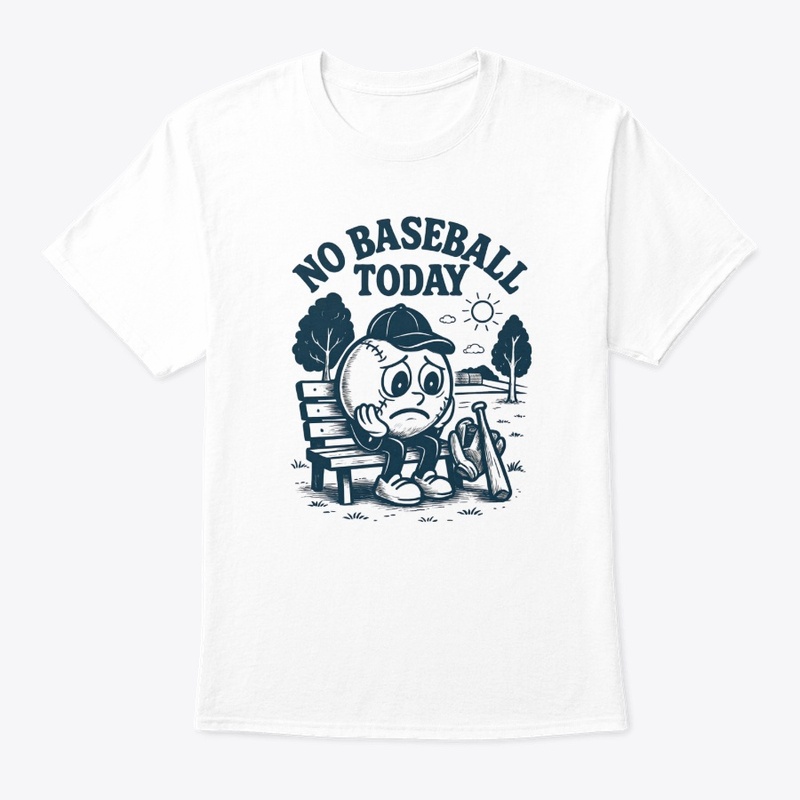 No Baseball Sad Boy Tee