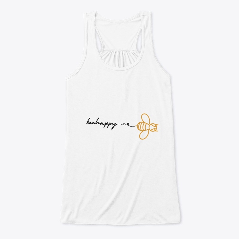 bee happy cut design bee 