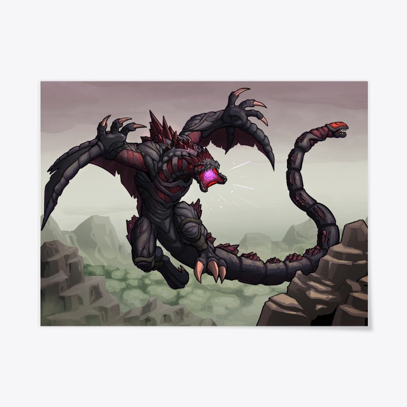 The Monolithic Shin God POSTER