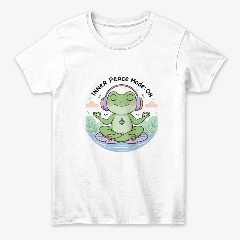 Inner Peace Mode Frog Tee
