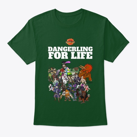 Dcp Characters Deep Forest T-Shirt Front