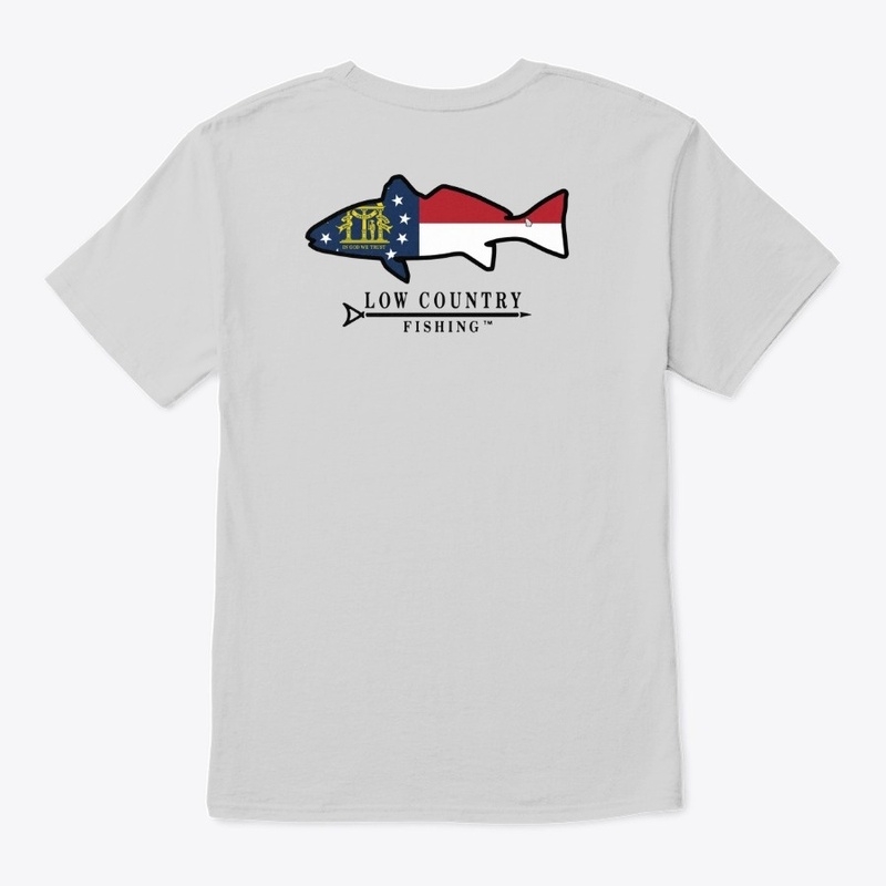 Low Country Fishing GA State Flag Decal