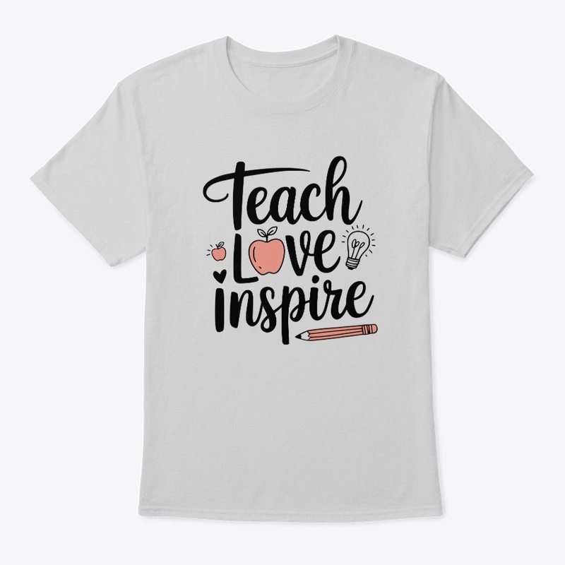 Minimalist Teacher T-Shirt Design
