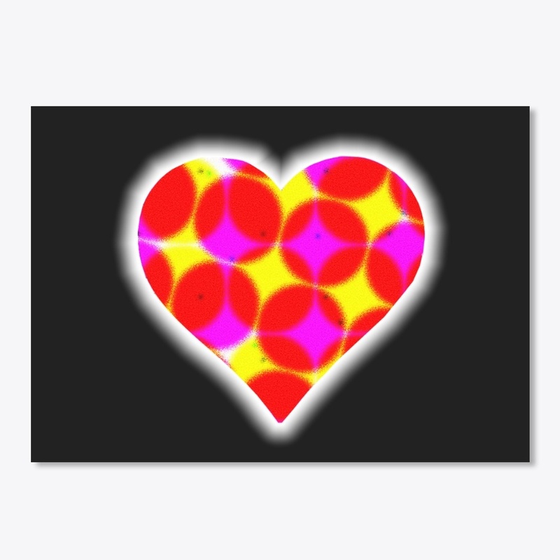 Tye Dye Heart