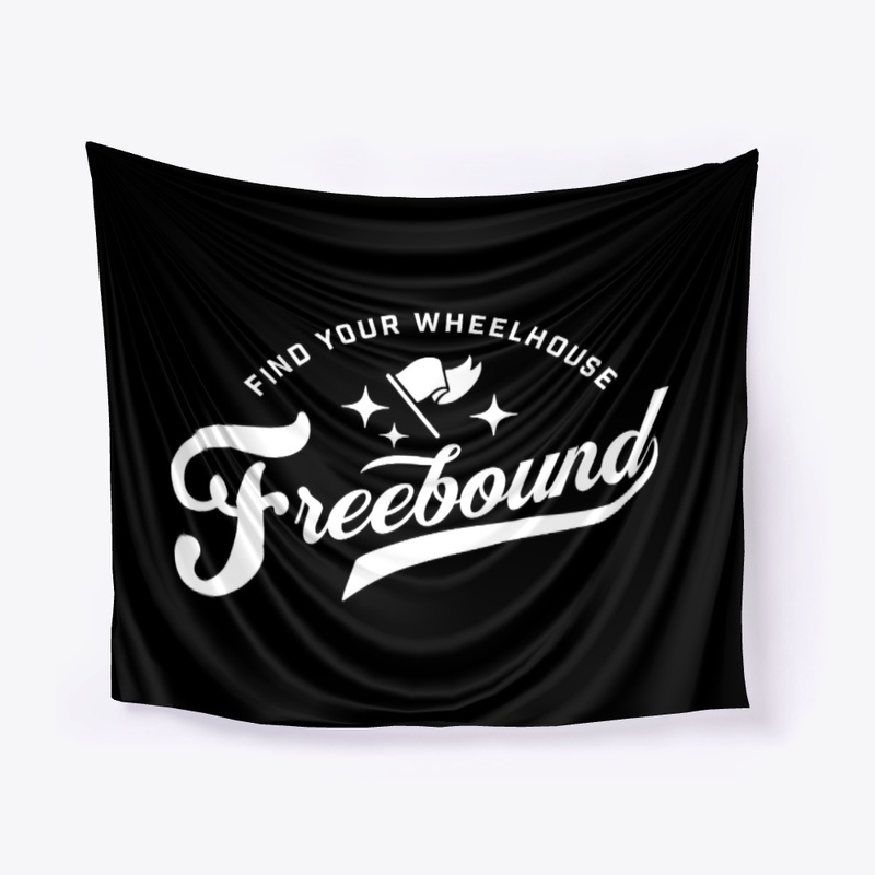 Freebound Flag B&W