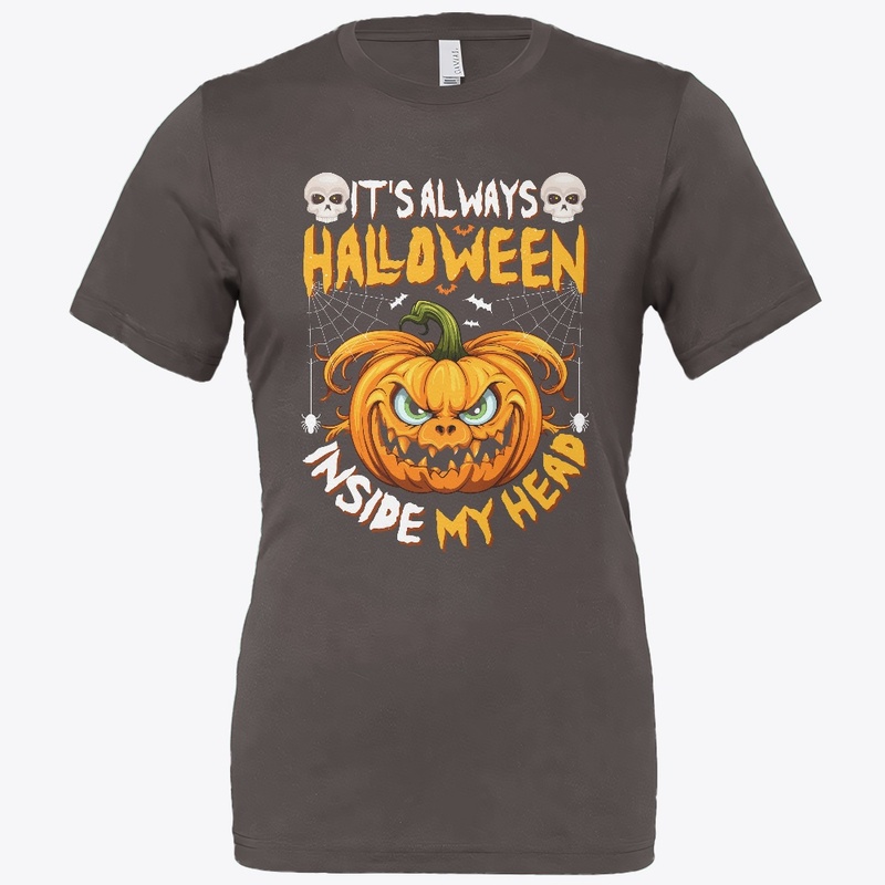 Halloween Inside My Head Spooky Tee
