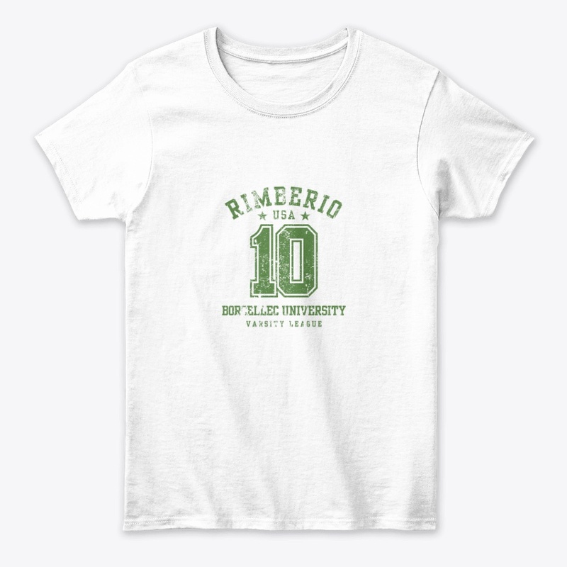 Green Grunge Number 10 Vircity T Shirt 