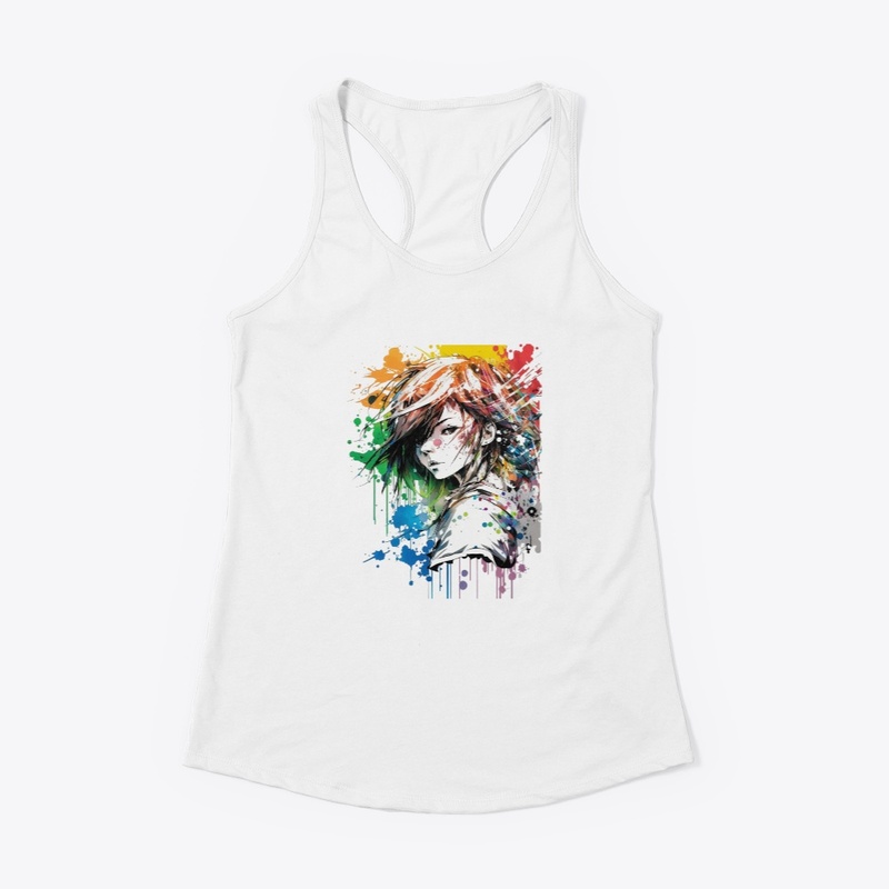 Anime Graffiti Girl 