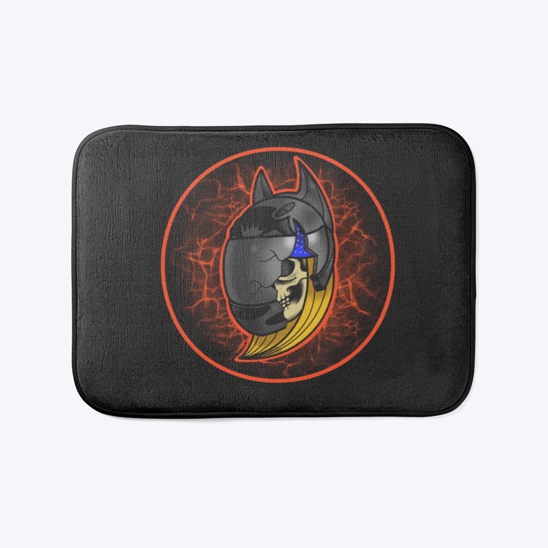 Bat-tatted sickle rider logo