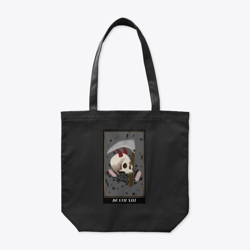 Organic tote tarot card