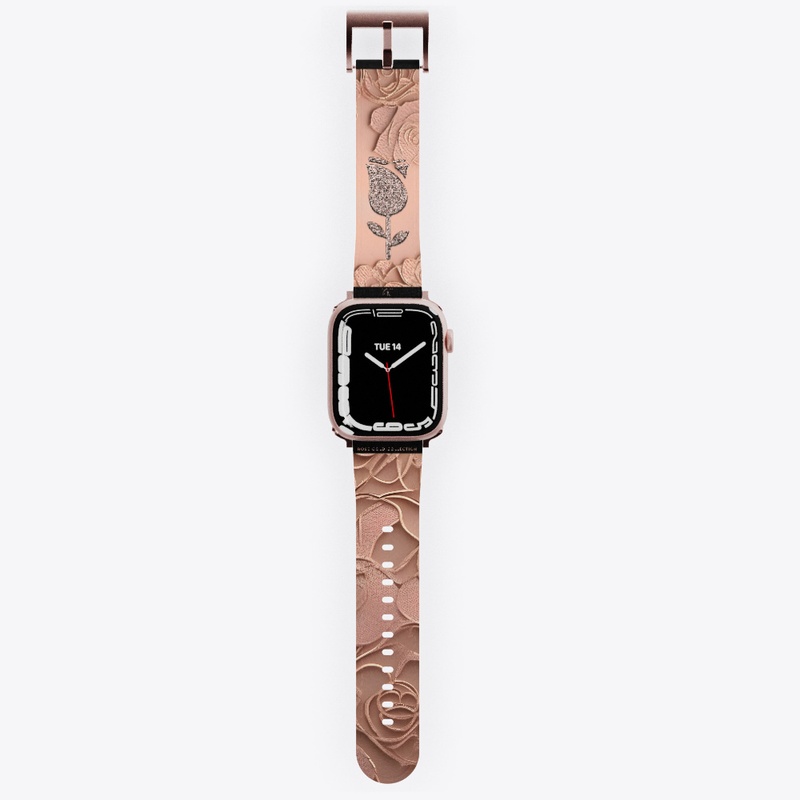 RGC ROSE GOLD SIGNATURE APPLE WATCH BAND