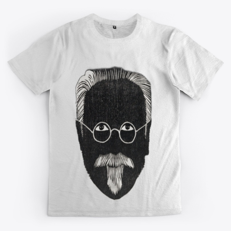 Man with the Round Glasses and Goatee