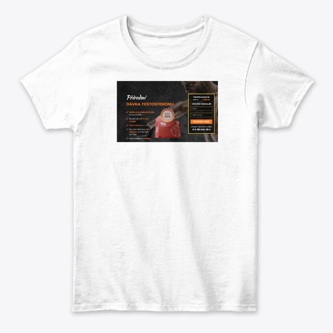 Test Arx Czech Republic White T-Shirt Front