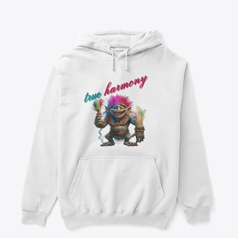 troll true harmony with many colorfull