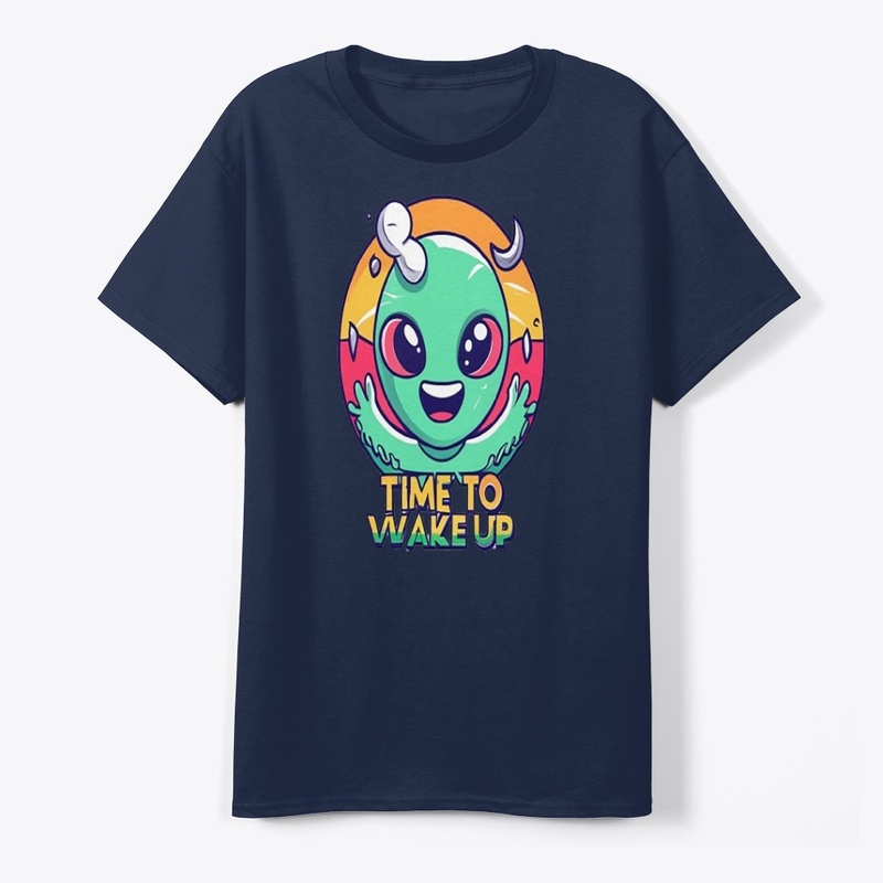 Time To Wake UP T-shirts Desgim