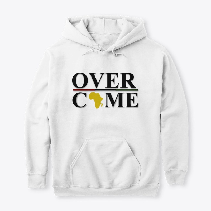 Overcome Hoodie (Unisex, White)