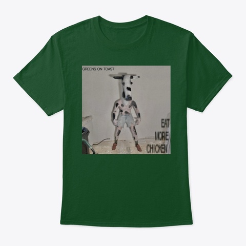 Eating More Chicken Cow Deep Forest áo T-Shirt Front