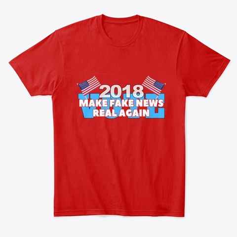 Midterm Election 2018 Vote Classic Red T-Shirt Front