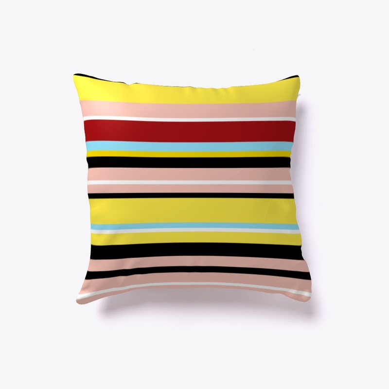 Abstract Colorful Striped Pattern