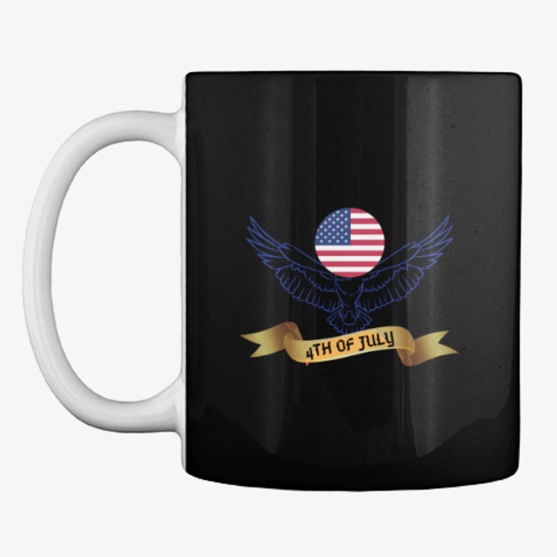 Best Black 4th of july USA  Tshirt