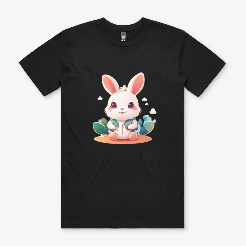 The cute rabbit