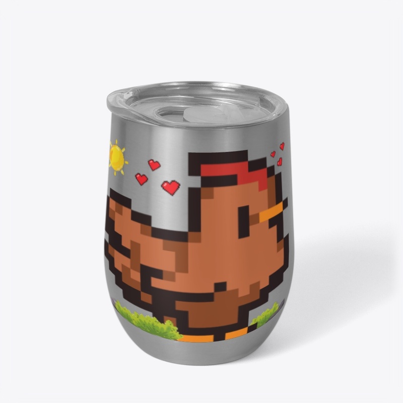 Pixel Chicken Mugs