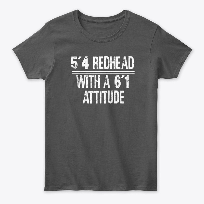 5 4 REDHEAD WITH A 6 1 ATTITUDE