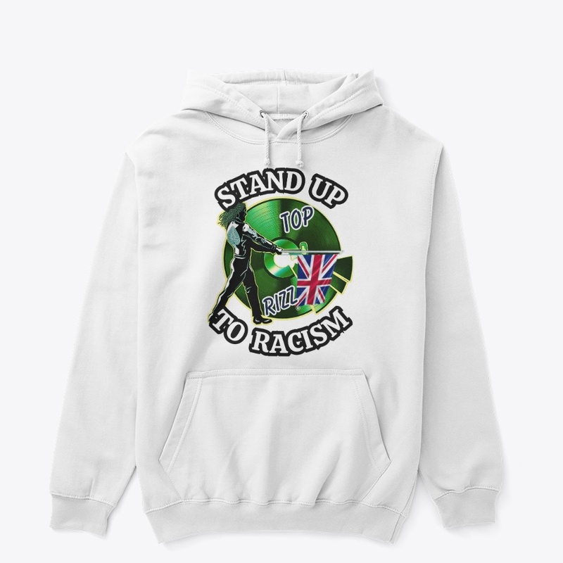 TOP RIZZ LOGO- STAND UP TO RACISM