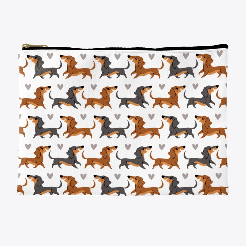 Happy Dachshund Face Mask