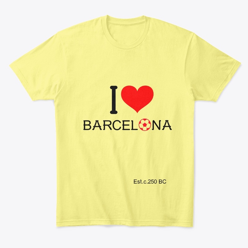 Barcelona Love / black / red