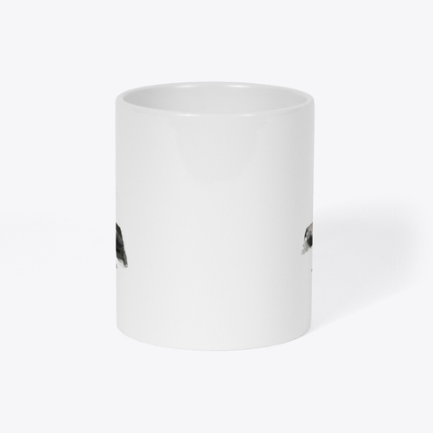 Wolf Mug White T-Shirt Right