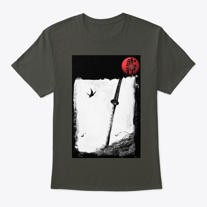 Bujinkan katana t shirt
