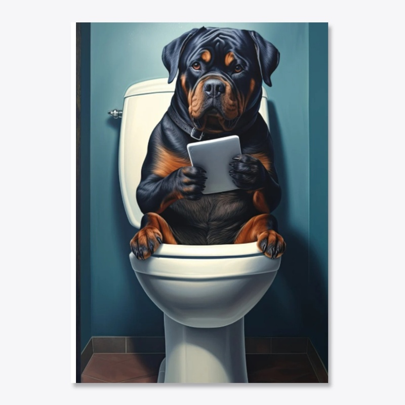 Rottweiler Bathroom