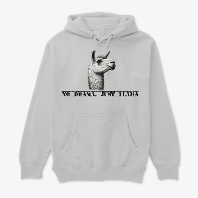 No Drama, Just Llama – Fun & Chill Tee