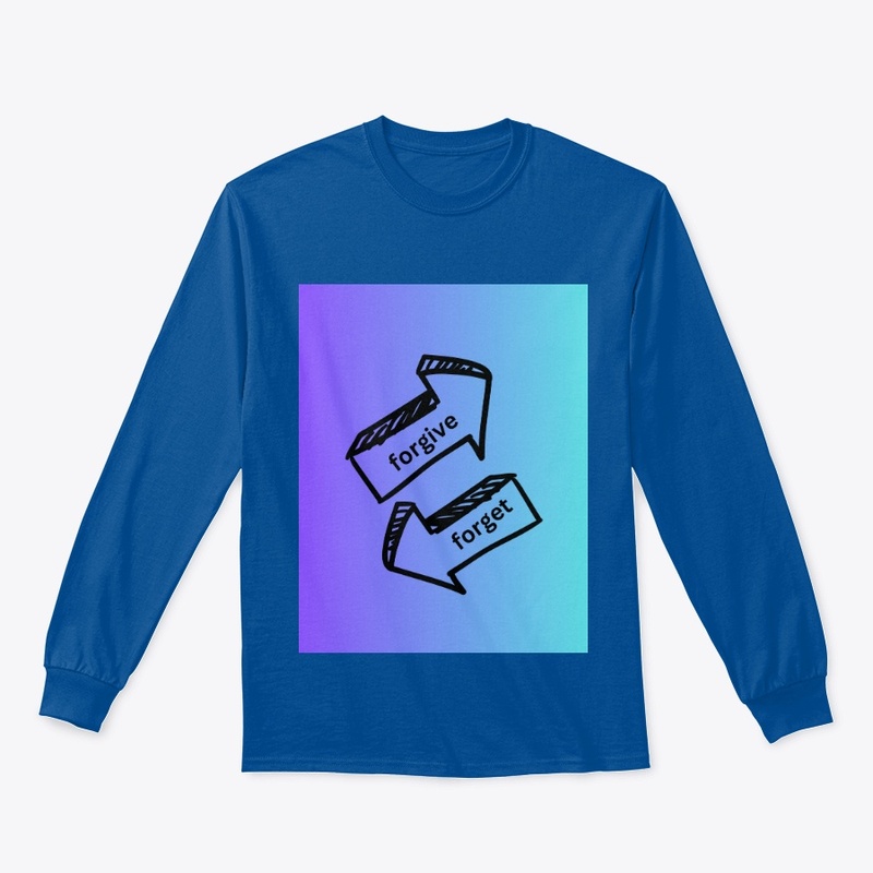 forgive and forget design mug