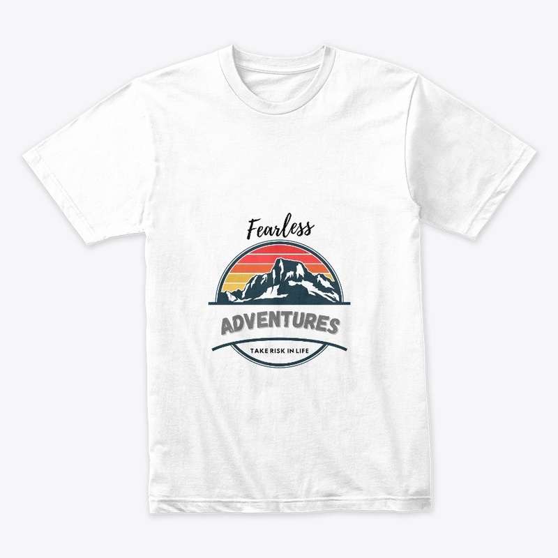 Fearless Adventures t shirt 