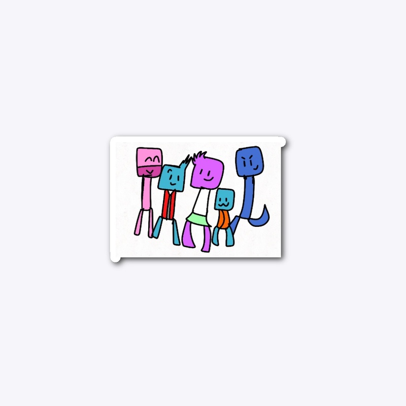 Family reunion sticker