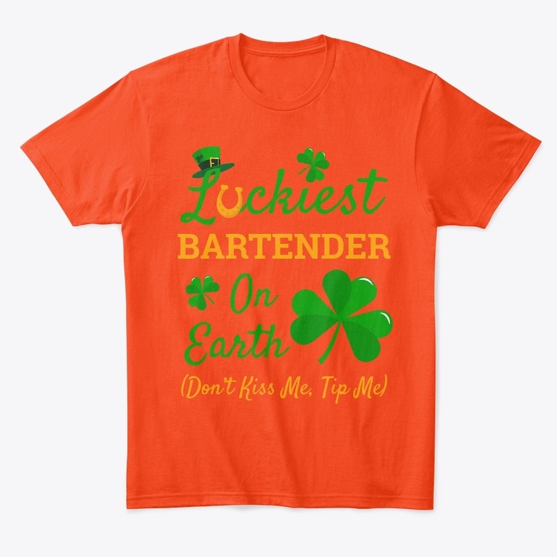 Click Buy Luckiest Bartender St Patt