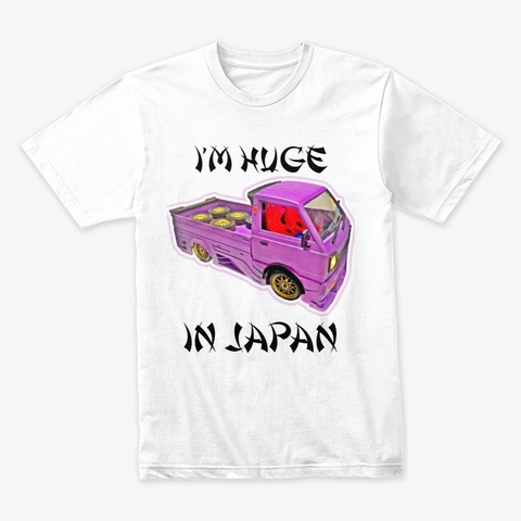Kei Truck White Camiseta Front