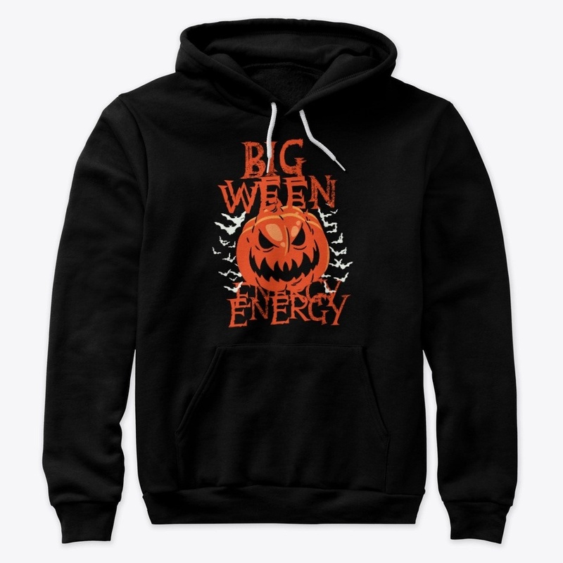 Big Ween Energy - Carved Pumpkin Head