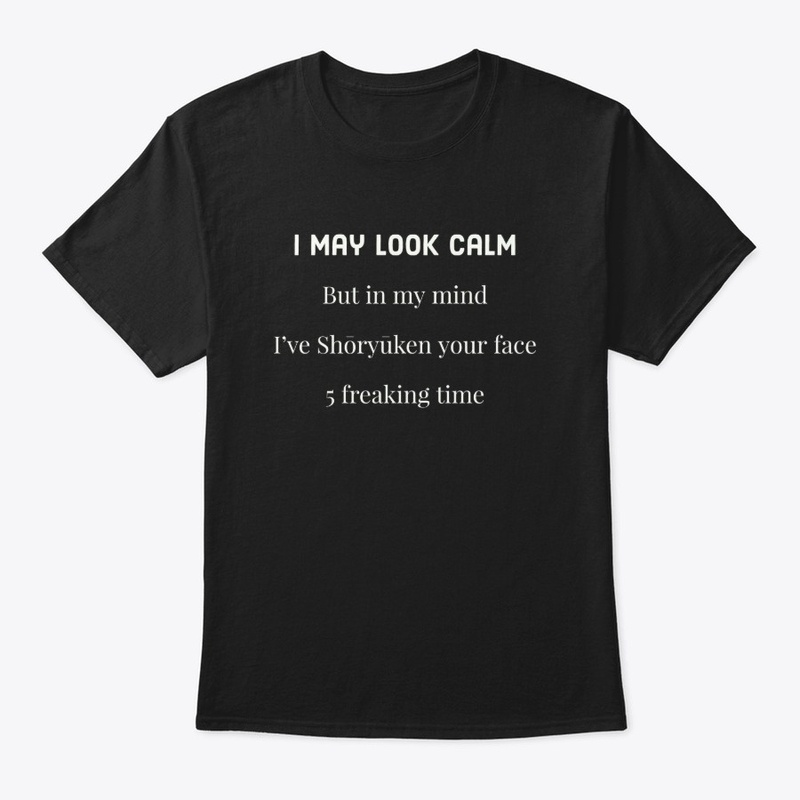 I may look calm